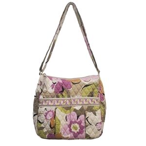 Vera Bradley Portobello Road Floral Quilted Purse Bag Crossbody Adjustable Clean